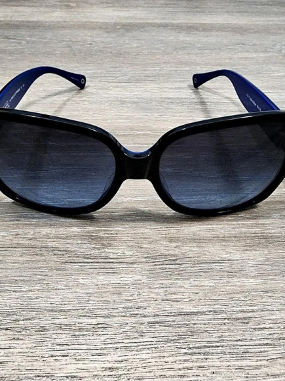 Coach HC 8043 (L037 Bridget) ) Sunglasses Blue & Black